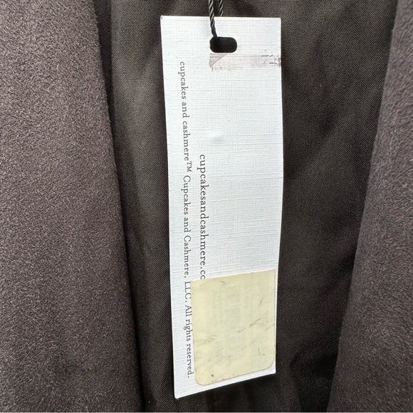 NWT Cupcakes & Cashmere Mackenzie Draped Front Jacket Sz S - Picture 8 of 14